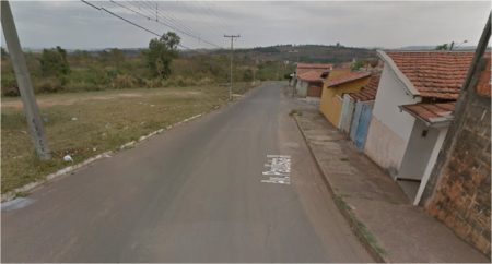 Local aproxinado de onde estava o corpo - Foto: Google Maps