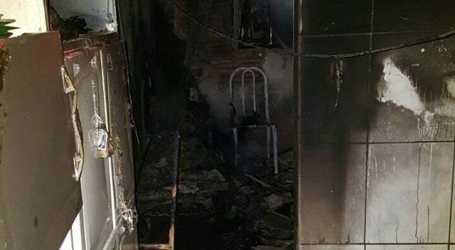 Casa é interditada após pegar fogo em Piracicaba