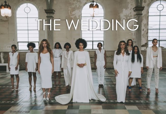 O casamento bafônico de Solange Knowles
