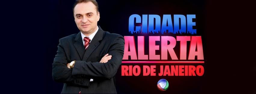 Apresentador da Record se confunde e fala que está no “SBT Rio” ao vivo no “Cidade Alerta”