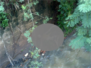 Homem estava sem dentes e parcialmente nú - Foto: Divulgação