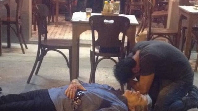 Claudio será baleado para salvar a vida de Enrico, em “Império”