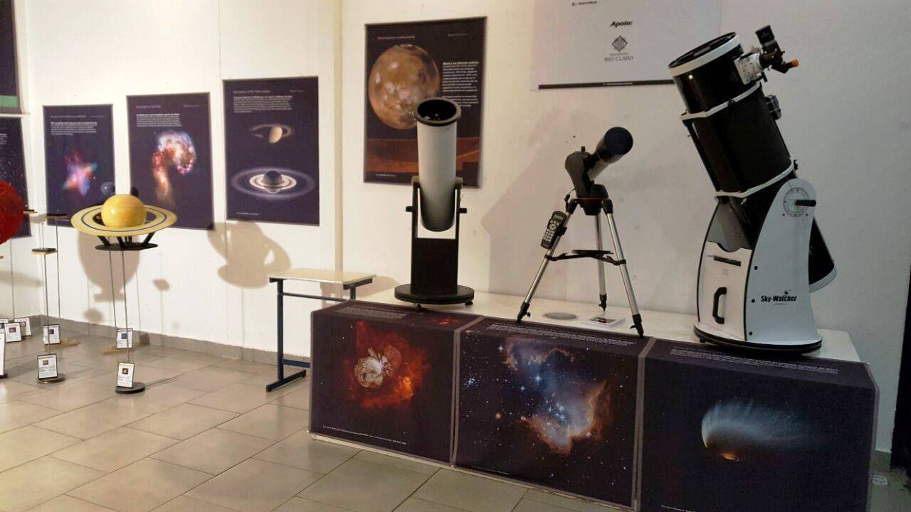 Shopping Rio Claro promove exposição astronômica e observação de eclipse solar