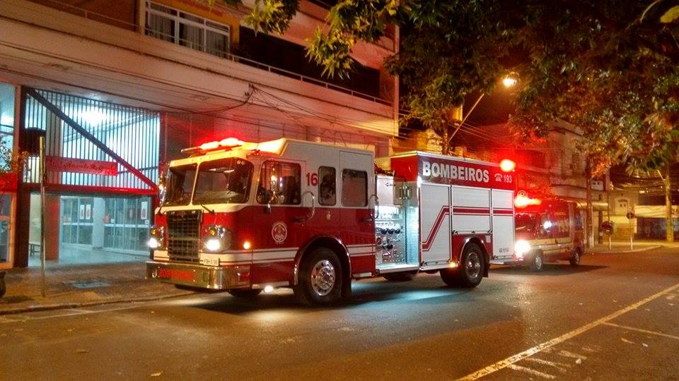 Galeria no centro de Piracicaba tem princípio de incêndio