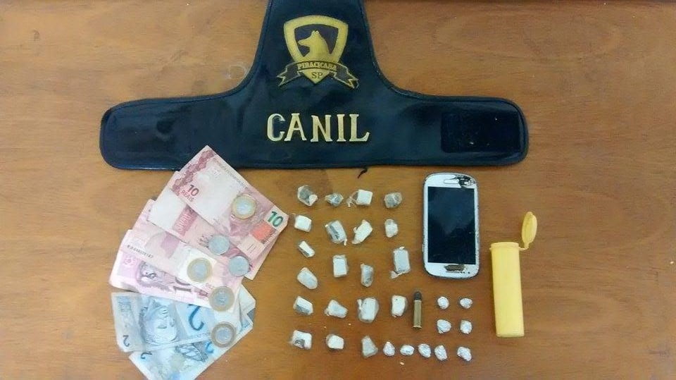 GC apreende adolescente e prende homem por tráfico de drogas