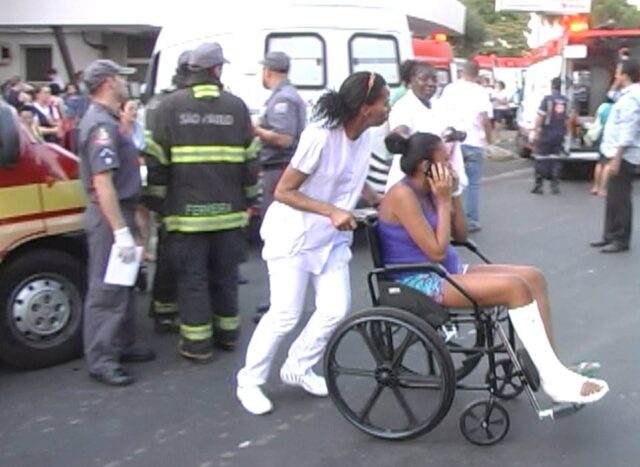 Desesperados, alguns pacientes choravam - Foto: Valter Martins / Piracicaba em Alerta