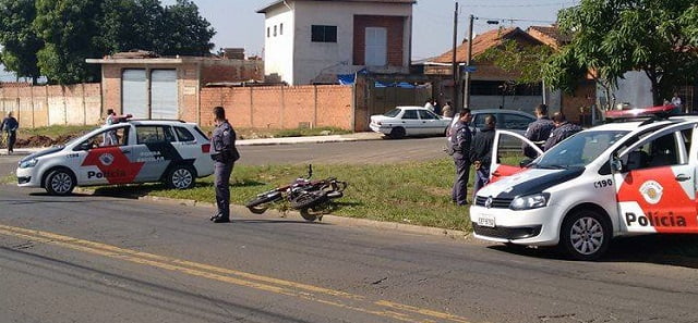 Motociclista não obedece a PM e consegue fugir em Piracicaba