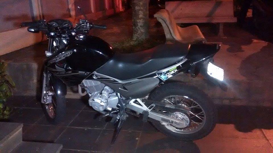 Empresário é preso após roubar assistência técnica com a sua própria moto