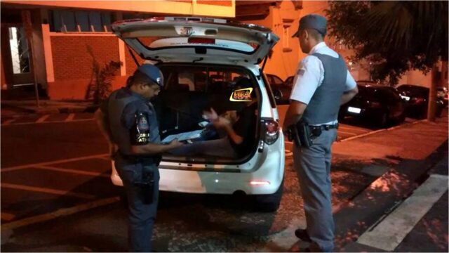 OcorrÃªncia aconteceu ontem das 21 Ã¡s 00h09 - Foto: Valter Martins (Piracicaba em Alerta)