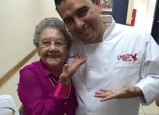 Palmirinha chora ao conhecer Buddy Valastro, o “Cake Boss” da TV americana