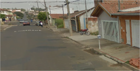 Rua onde ocorreu o acidente - Foto: Google Maps