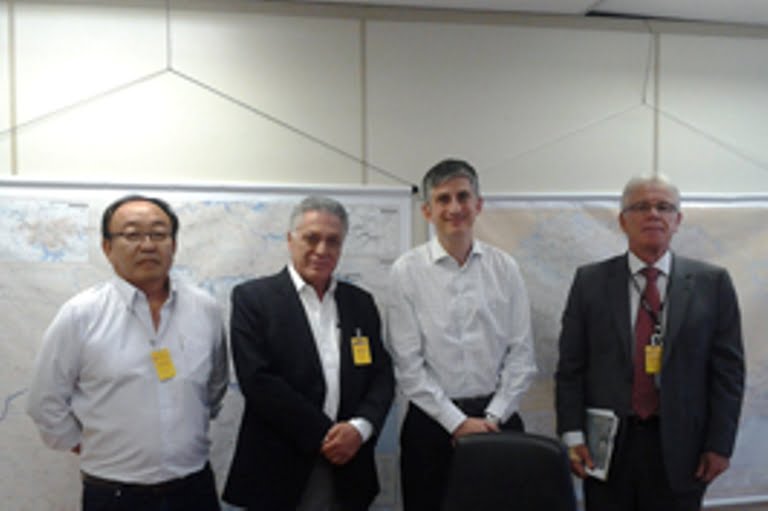 Secretário estadual de Logística e Transportes visita escombros de anel viário em Piracicaba