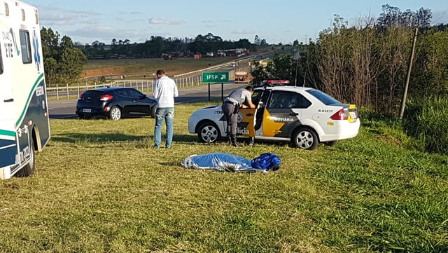 Homem morre atropelado na saída do trabalho na Rodovia do Açúcar, em Capivari
