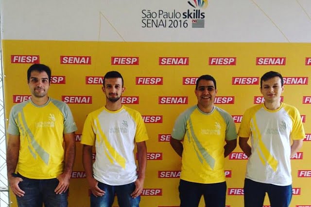 Alunos do Senai Jardim Primavera ganham ouro e prata em competição estadual